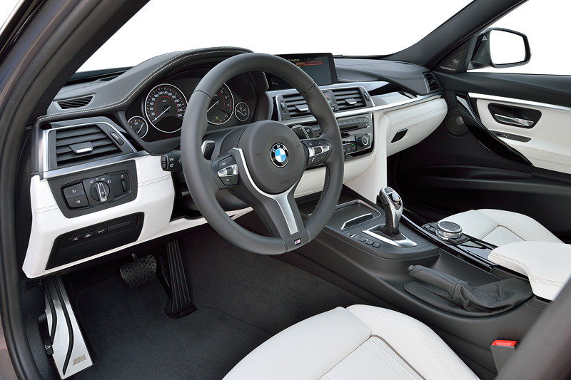 Die neue BMW 3er Limousine. Modell M Sport. Interieur.