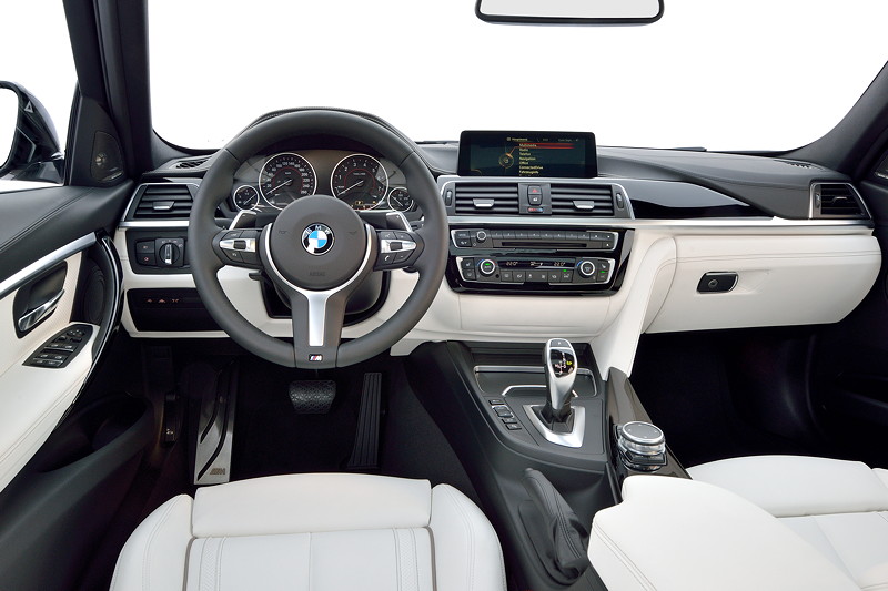 Die neue BMW 3er Limousine. Modell M Sport. Interieur.