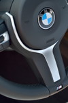 Die neue BMW 3er Limousine. Modell M Sport. Lenkrad.