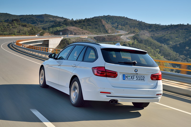 Der neue BMW 320d Touring EfficientDynamics Edition. Modell Sport Line.