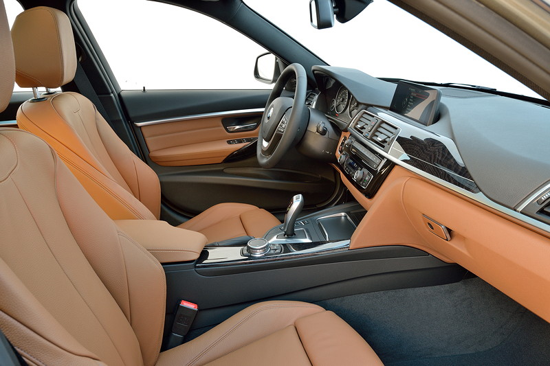 Der neue BMW 3er Touring. Modell Luxury Line. Interieur.