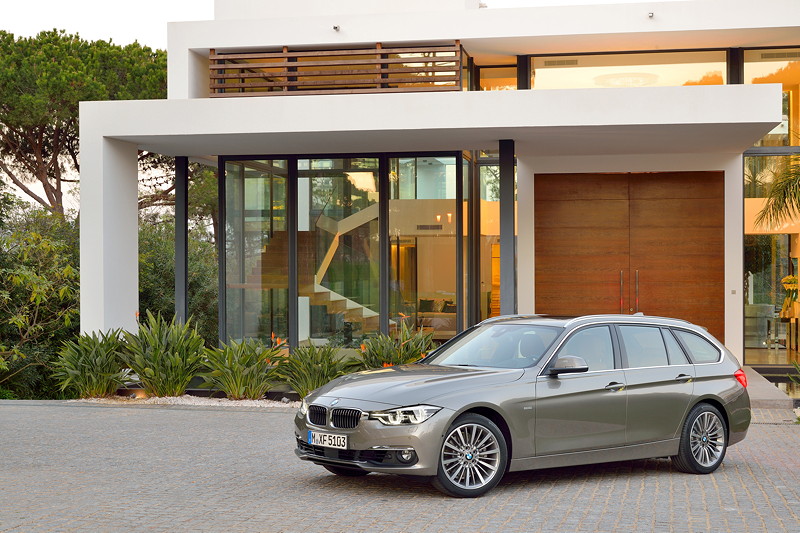 Der neue BMW 3er Touring. Modell Luxury Line.