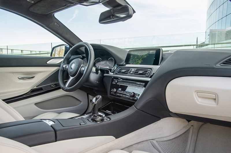 BMW 650i Coup, Facelift 2015, Modell F13, Interieur vorne