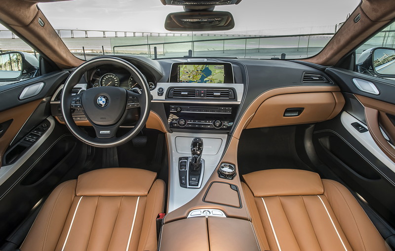 BMW 650i Gran Coup Individual, Facelift 2015, Modell F06, Interieur mit Dachhimmel in Alcantara
