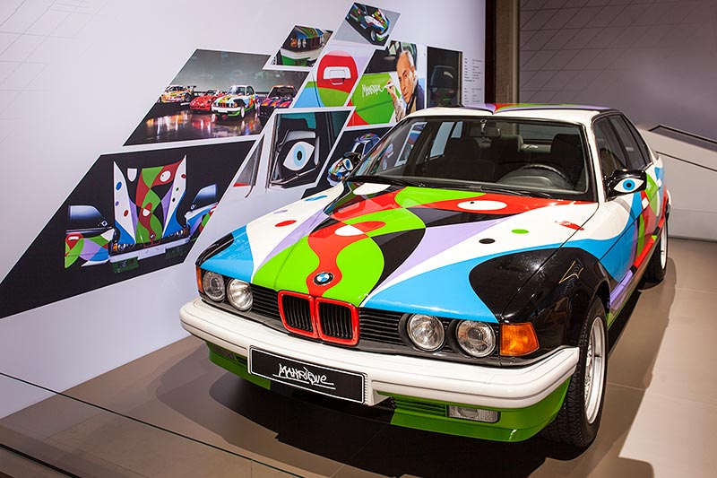BMW 730i Art Car aus dem Jahr 1990 von Csar Manrique