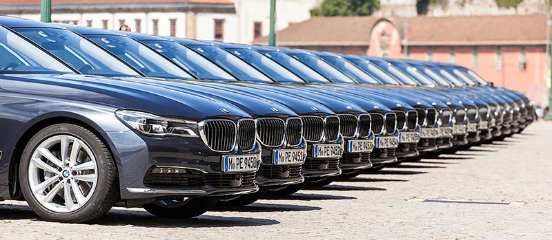BMW 7er-Reihe in Porto: BMW 750Li xDrive und BMW 730d Limousinen