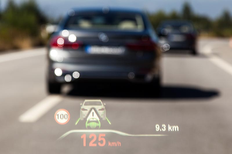 BMW 730d, Head-up-Display