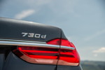 BMW 730d, Typbezeichnung am Heck