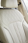 BMW 750Li, gesteppte Ledersitze