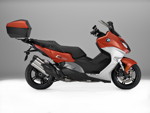 BMW C 650 Sport in Valenciaorange metallic matt