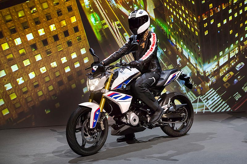 Weltpremiere der BMW G 301 R am 11.11.15 in M�nchen