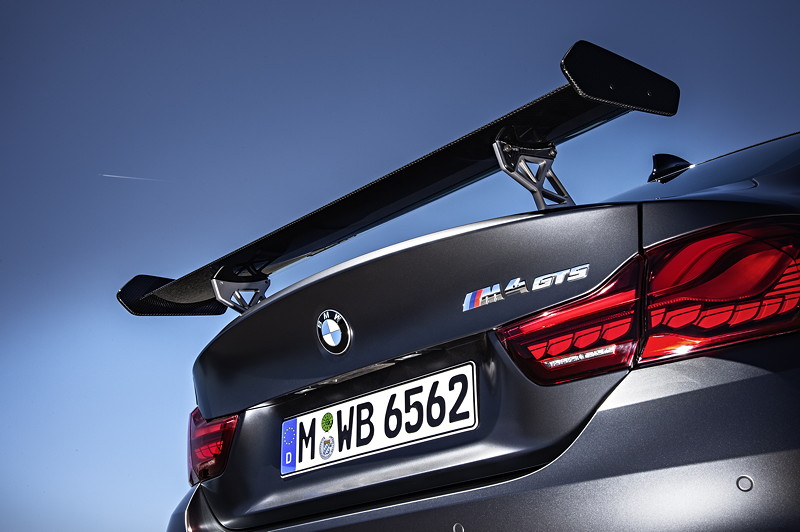 BMW M4 GTS, Heckflgel