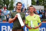 4. Mai 2015 - BMW Open by FWU AG in Mnchen: Andy Murray, Philipp Kohlschreiber.
