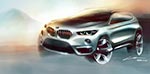 BMW X1, Designskizze