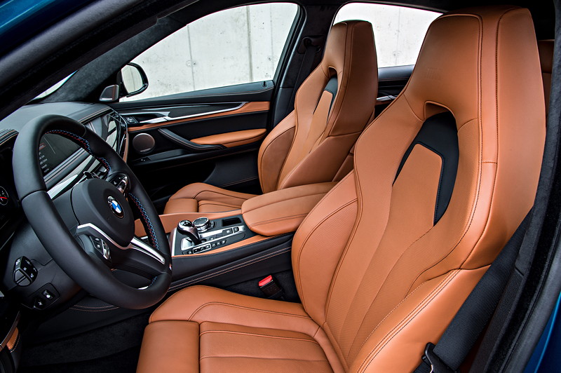 BMW X6 M, Interieur