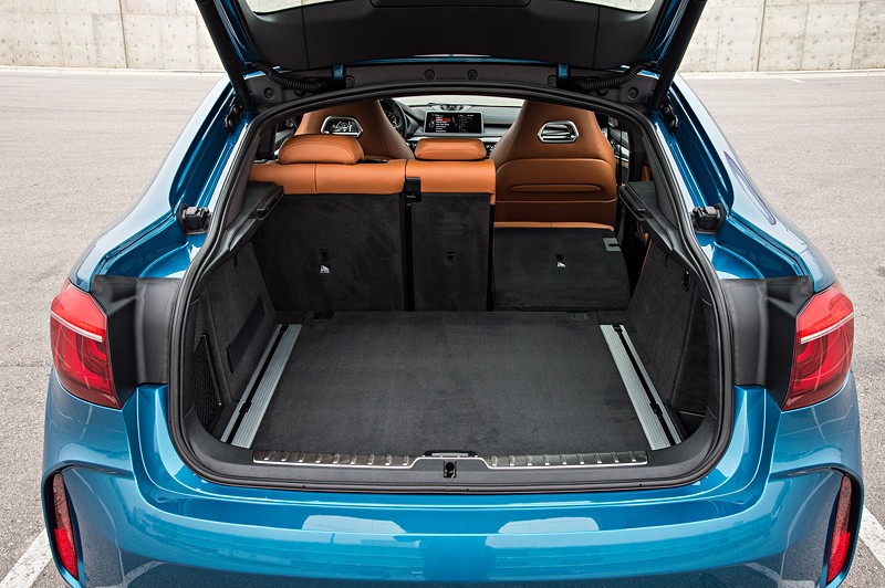 BMW X6 M, Kofferraum