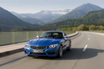 BMW Z4 in Estoril blau metallic