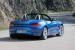 BMW Z4 in Estoril blau metallic