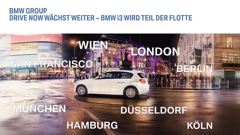 BMW Bilanzpressekonferenz 2015 - DriveNow wchst weiter