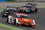 Augusto Farfus (BR) im Shell BMW M4 DTM, Bruno Spengler (CA) im BMW Bank M4 DTM und Antonio Felix da Costa (PT) im Red Bull BMW M4 DTM.