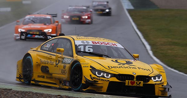 Hockenheim, 3. Mai 2015. BMW Motorsport, Rennen 2, Timo Glock (DE) im DEUTSCHE POST BMW M4 DTM