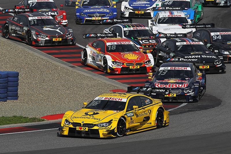Timo Glock startete beim ersten DTM-Rennen in Oschersleben von der Pole Position