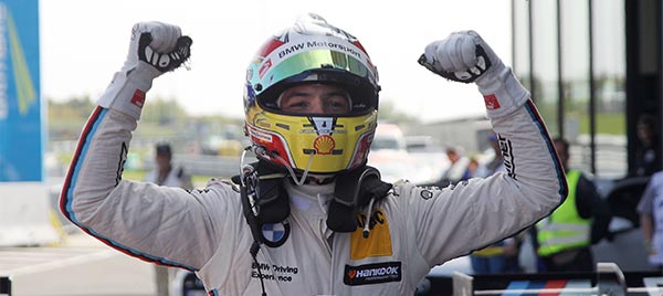 Oschersleben, 13. September 2015. Pole Setter Augusto Farfus (BR).