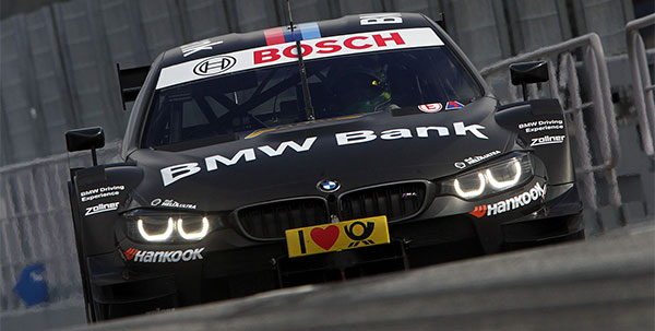 BMW M4 DTM bei Testfahren in Estoril