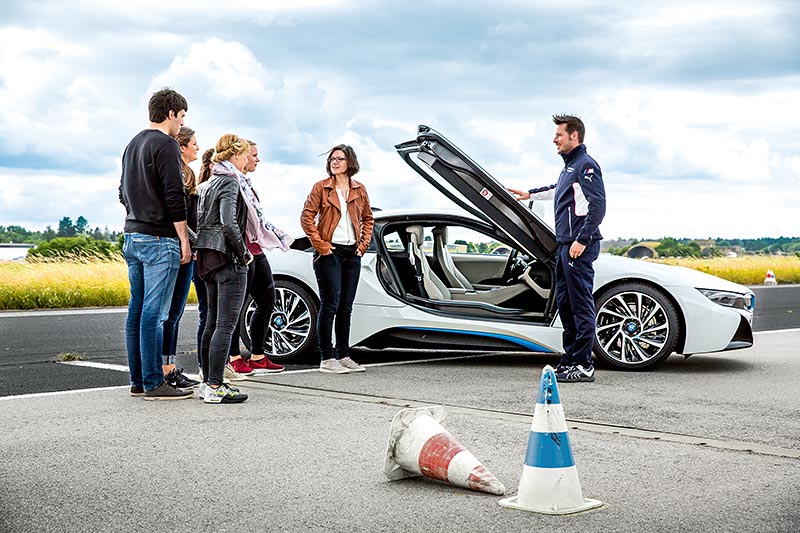 'BMW i meets BMW M', ein neues Training der BMW Driving Experience.