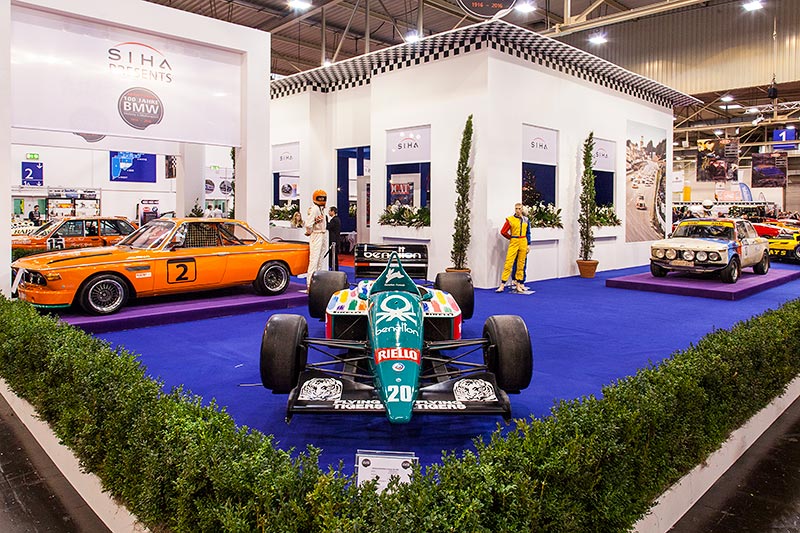 Benetton B186 BMW, ex-Berger, Essen Motor Show 2015