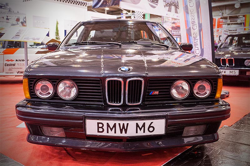 BMW M635 CSi (E24) in polaris-silber metallic, Bj. 1986, 6-Zylinder-Motor, 3.500 ccm, 286 PS