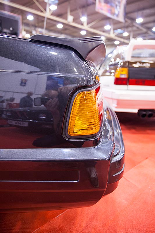 BMW M635 CSi (E24) mit Heckspoiler, Essen Motor Show 2015