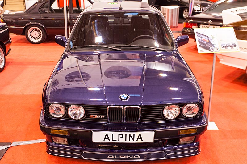Alpina B3 2.7 (E30) auf dem Charles Classic Cars Stand in Halle 1, Essen Motor Show 2015
