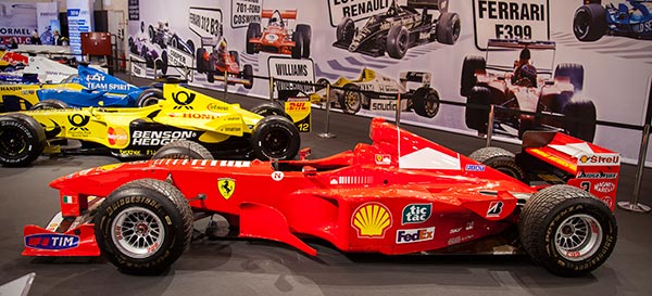 65 Jahre Formel-1 WM auf der Essen Motor Show 2015: Ferrari F399 (1999) Konstrukteurs-Weltmeister