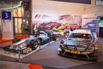 Mercedes 'Silberpfeil' und Mercedes DTM Fahrzeug auf der Essen Motor Show 2015