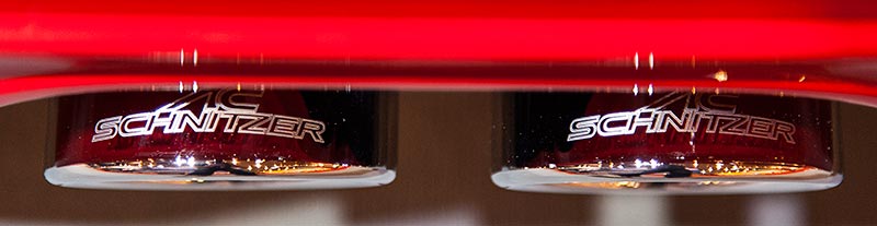 MINI John Cooper Works by AC Schnitzer, Auspuff-Endrohre mit AC Schnitzer Schriftzug