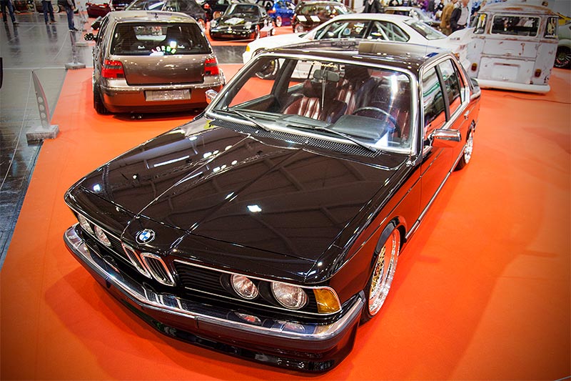BMW 728i (E23) in der tuning eXperience Sonderausstellung auf der Essen Motor Show 2015