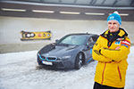 BMW FIBT Bob und Skeleton World Championships 2015 - Francesco Friedrich, BMW i8.