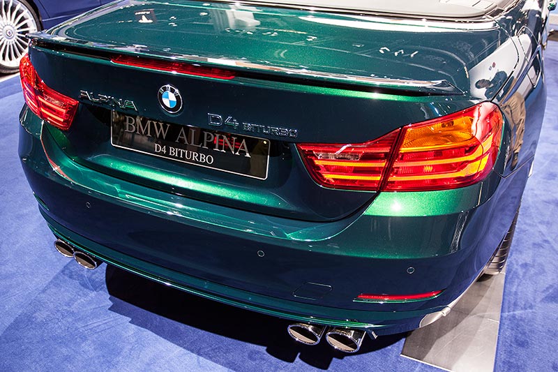 IAA 2015: Alpina D4 BiTurbo Cabrio