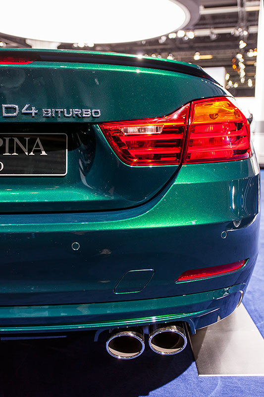IAA 2015: Alpina D4 BiTurbo Cabrio