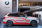 BMW X5 als Notarzt Einsatzfahrzeug auf der IAA 2015