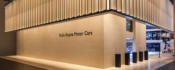 Rolls-Royce Motor Cars - Messestand auf der IAA 2015