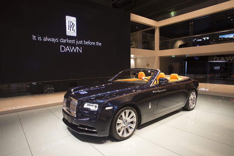 Rolls-Royce Dawn auf der IAA 2015