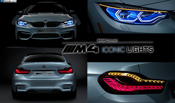 BMW M4 Concept Iconic Lights