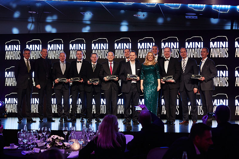 Die Preistrger der MINI Awards bei der Verleihung am 27.02.2015 im BMW Museum in Mnchen.