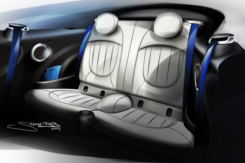 MINI Cabrio, Designskizze