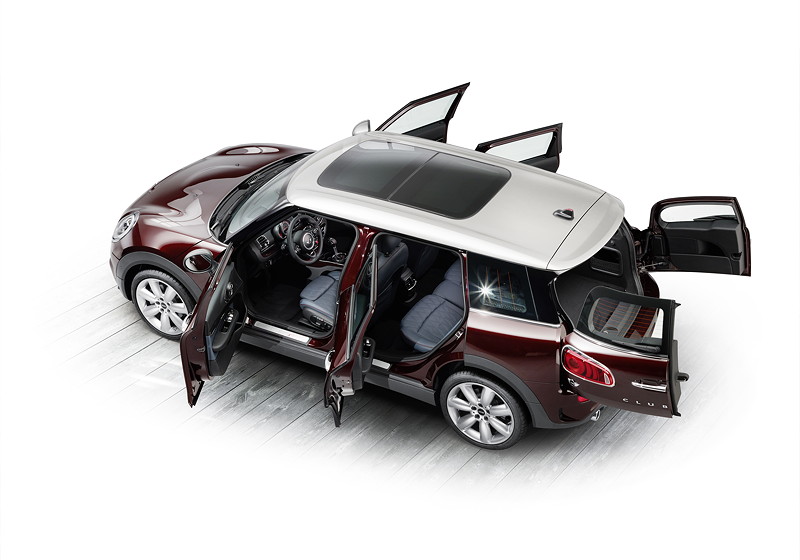 MINI Clubman. Pure Burgundy metallic.