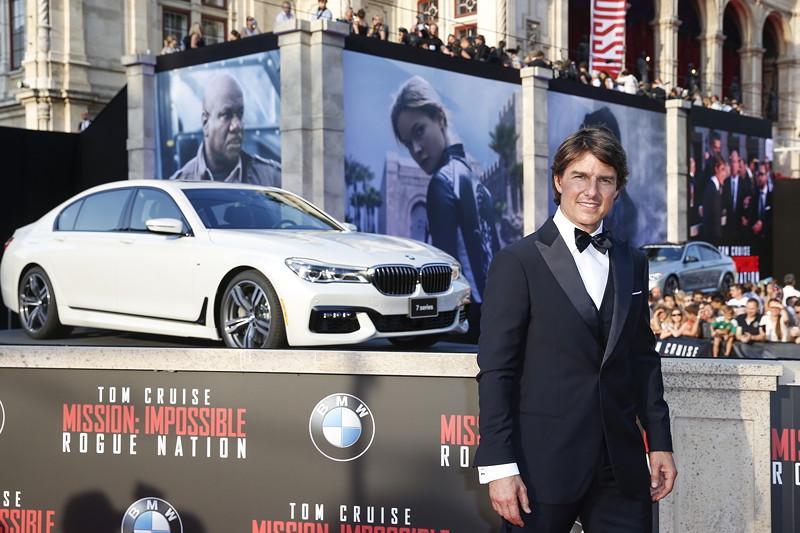 Tom Cruise bei der Weltpremiere von 'Mission: Impossible - Rogue Nation' in der Wiener Staatsoper am 23. Juli 2015 in Wien, sterreich