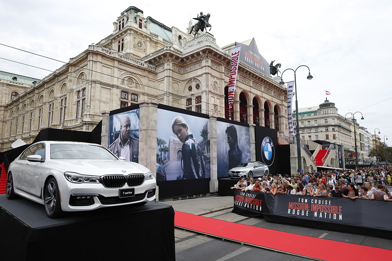 Die Weltpremiere von 'Mission: Impossible - Rogue Nation' in der Wiener Staatsoper am 23. Juli 2015 in Wien, sterreich