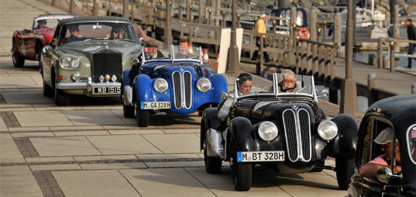 BMW Group Classic auf der Rallye Hamburg-Berlin 2014